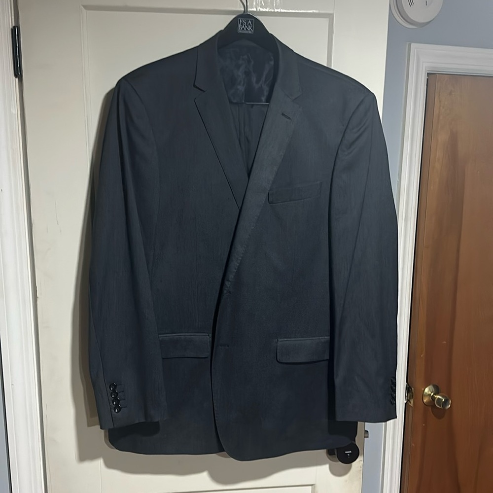 Dark Gray Marc Enzo Two Piece Suit